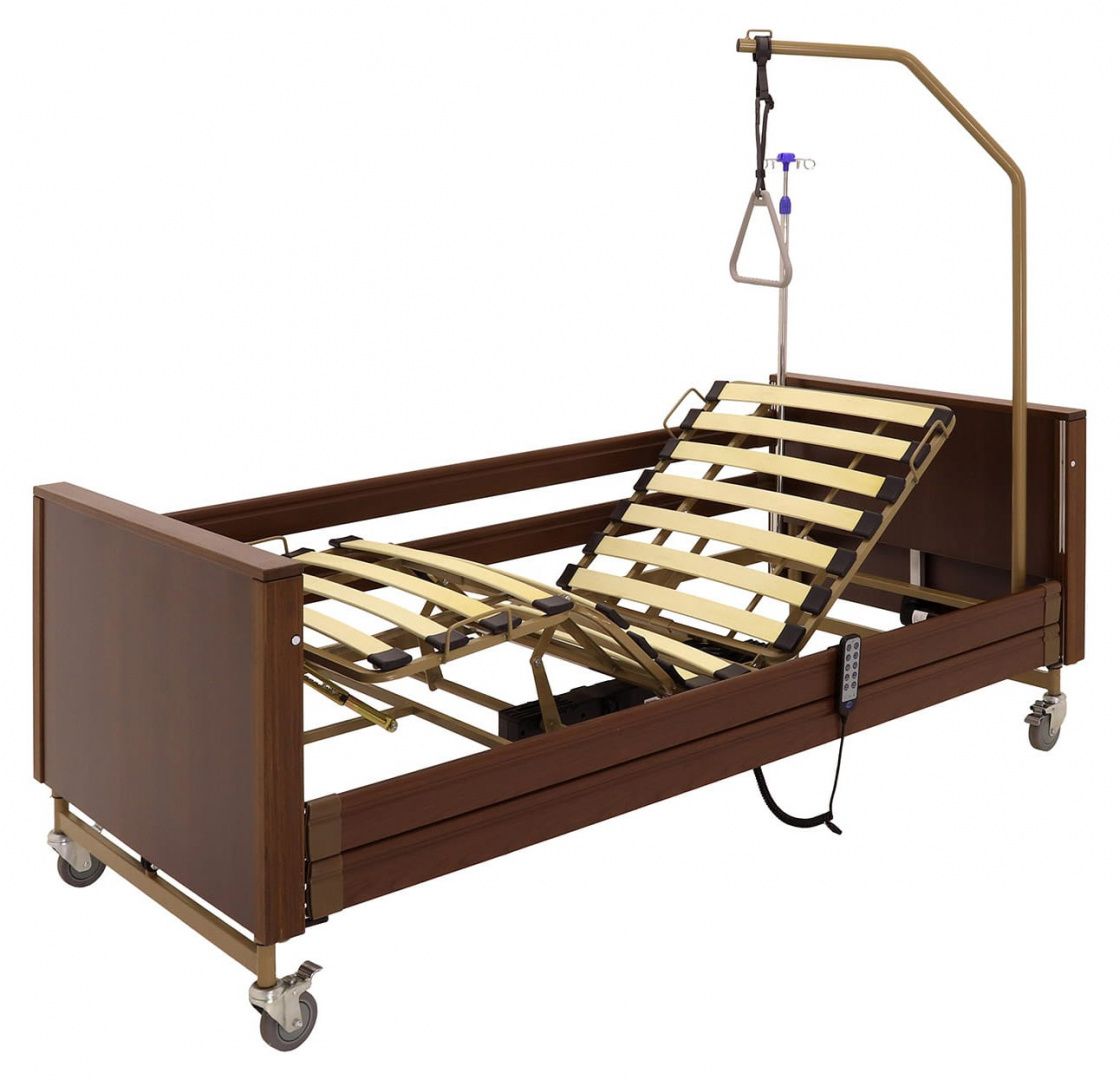 Кровать с подъемным механизмом для лежачих больных