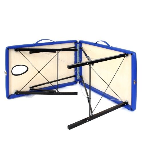 Складной деревянный массажный стол с системой тросов Гелиокс 190х70 см (WN190) фото 2