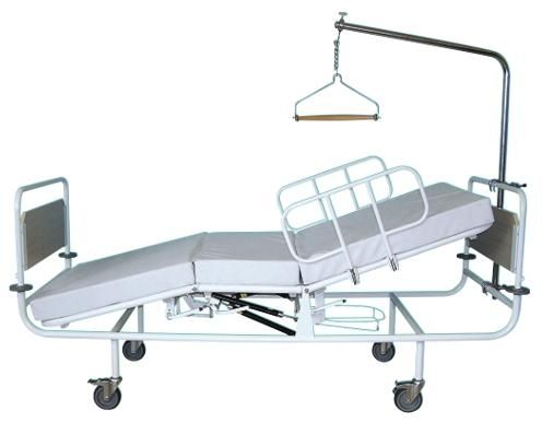 Кровать функциональная пятисекционная КФ4-03 СН50.03.01(90 см) комби HPL-пластик механическая