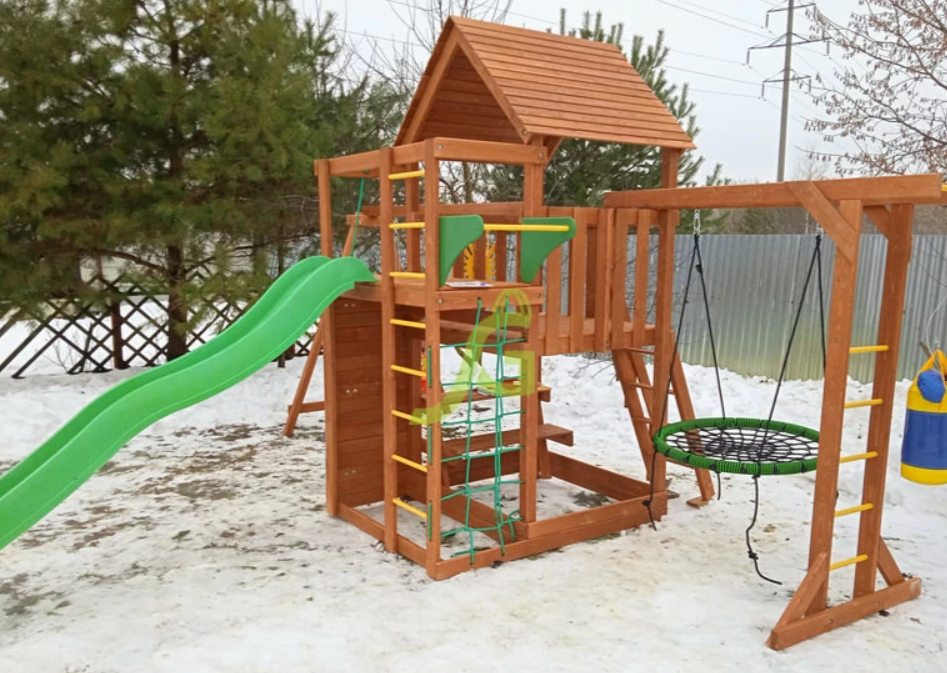 Детский игровой комплекс на брусе