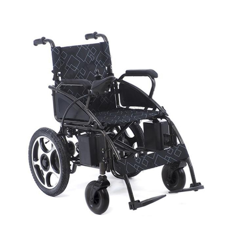 Кресло-коляска электрическая MET START 610 (16236) с откидными подлокотниками, складная