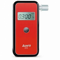 Алкотестер Динго E-010: профессиональный электрохимический алкометр с подключением к ПК, 500 тестов без калибровки
