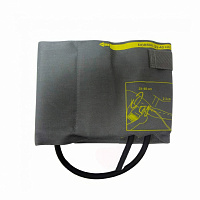 Манжета LD-Cuff С2A взрослая 25-40 см, хлопок, 2 трубки для механических тонометров LD